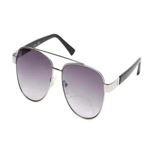 GUESS Металл Aviator Солнцезащитные очки Мужские Silver