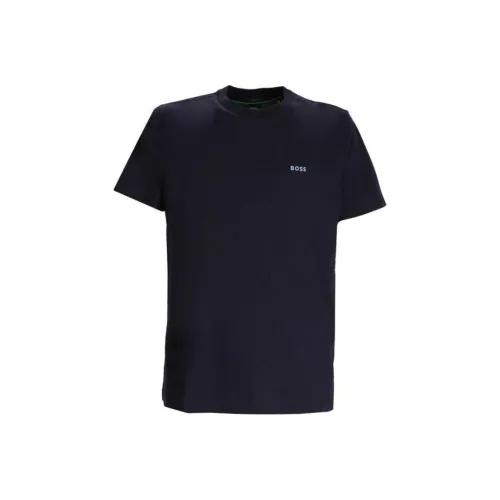 Hugo Boss T-Shirt Мужской Темно-синий