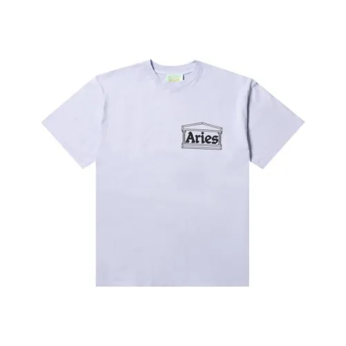 Aries Фиолетовая Мужская T-Рубашка