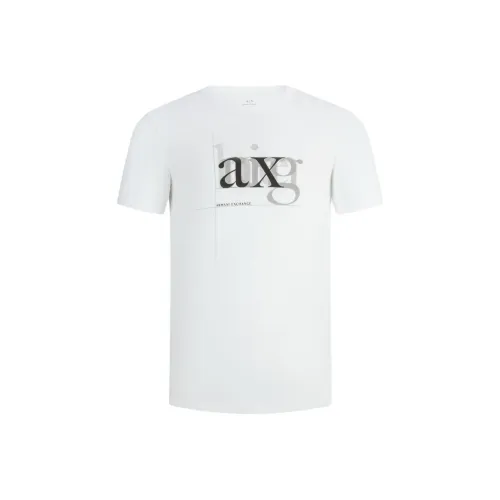 ARMANI EXCHANGE SS24 Стандартная Рубашка Мужская Экрю