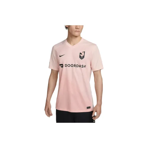 nike Angel City FC 2024 Stadium Вторичный T-Рубашка Мужская Розовая