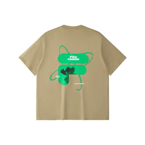 FILA FUSION T-Shirt Унисекс Орех Коричневый