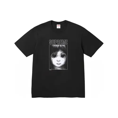 Supreme x Margaret KEANE SS24 T-Shirt Унисекс Черный