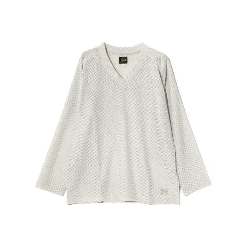 Needles SS25 T-Shirt Унисекс Белый