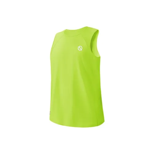 Qinkung Топ без рукавов Мужской Lime Green