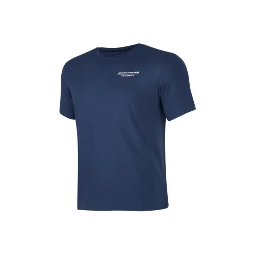 Skechers Marine Коллегиальный синий/02MZ Мужская T-рубашка