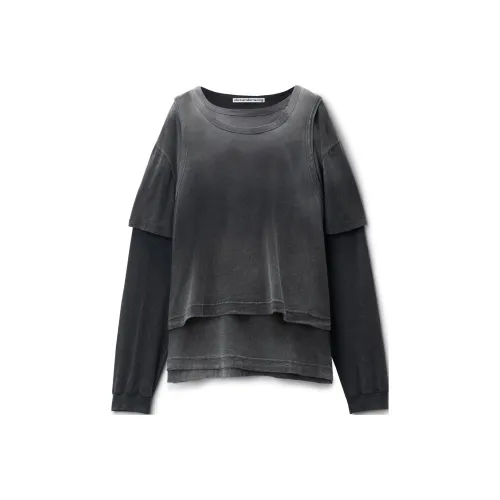 Alexander Wang T-Shirt Унисекс Серый