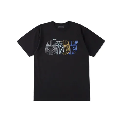 Wind And Sea Черная Унисекс Футболка