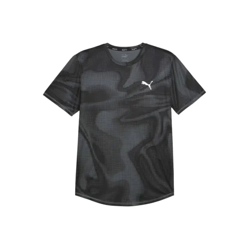 PUMA Мужская черная футболка