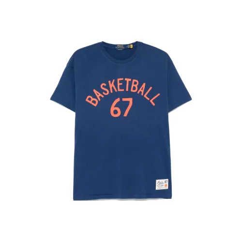 Polo Ralph Lauren FW24 T Рубашка Мужская Cobalt Blue