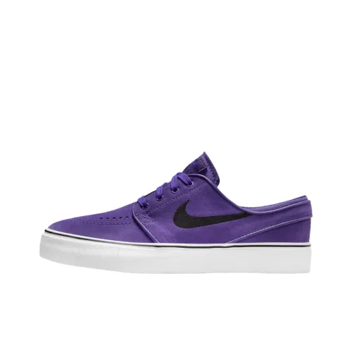 Nike SB Stefan Janoski Детские Скейтбординги Низкий Топ Императорский пурпурный/Белый/Черный Школьный возраст