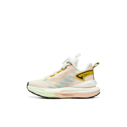 BELLE Легкие амортизаторы низкий топ детские баскетбольные кроссовки оранжевые для детей