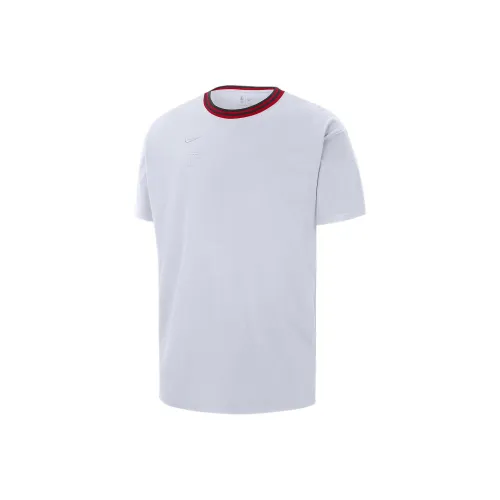 Nike x NBA Max90Miami Термо FW24 Courtside Городской Edition Премиум T Рубашка Мужская Белая