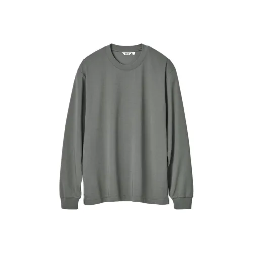 UNIQLO T-Shirt Унисекс Темно-зеленый