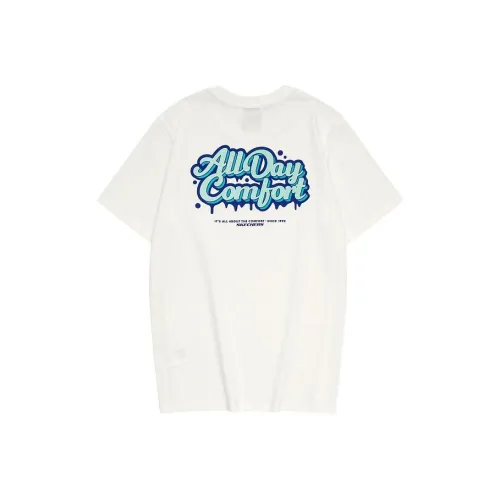 Skechers Ice Cream Series Зефирный белый Унисекс Футболка