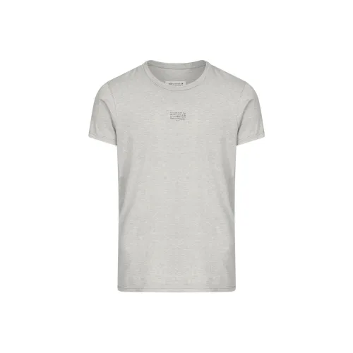 Maison Margiela Светло-серые Мужские T-рубашки