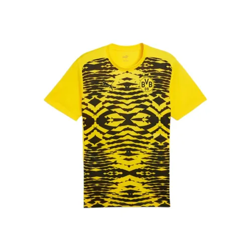 PUMA Dortmund T-Shirt Мужская Желтая