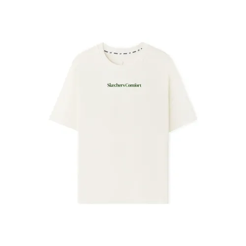 Skechers Sports Lifestyle Trendy Quick Dry T-Shirt Унисекс Зефирно-белый