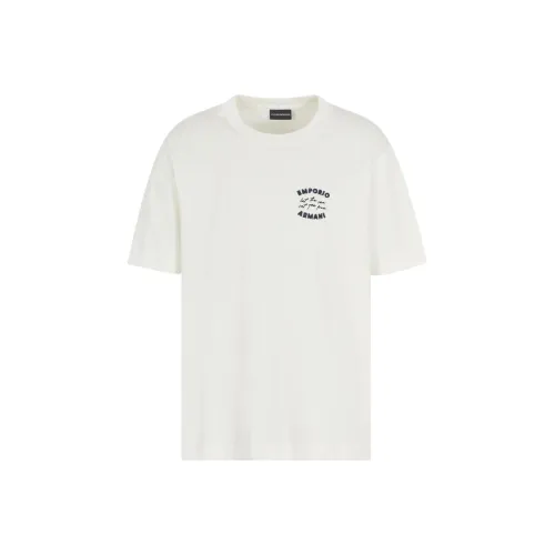 EMPORIO ARMANI Рубашка Мужская Экрю