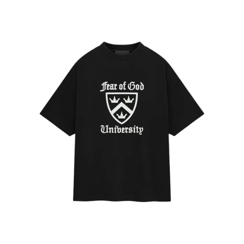 Fear of God ESSENTIALS Метеоритный Черный/Черный Мужская Рубашка