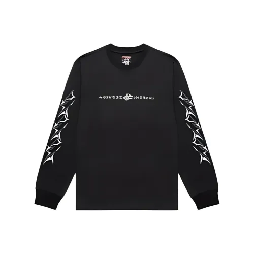 CLOT Black Thorn Series ALIENEGRA Black Collection Рубашка Унисекс Темно-серый