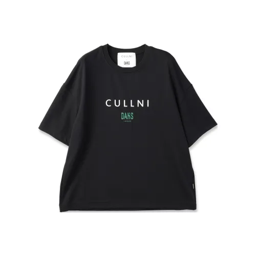 CULLNI Черная унисекс футболка