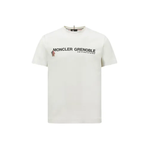 Moncler Grenoble Айвори Мужские T-рубашки
