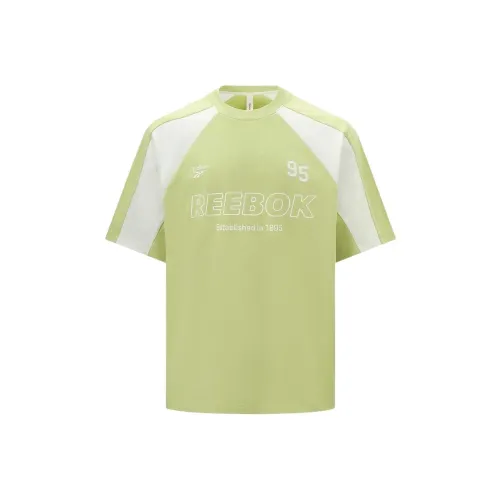 Reebok совместная футболка T Унисекс Lime Green