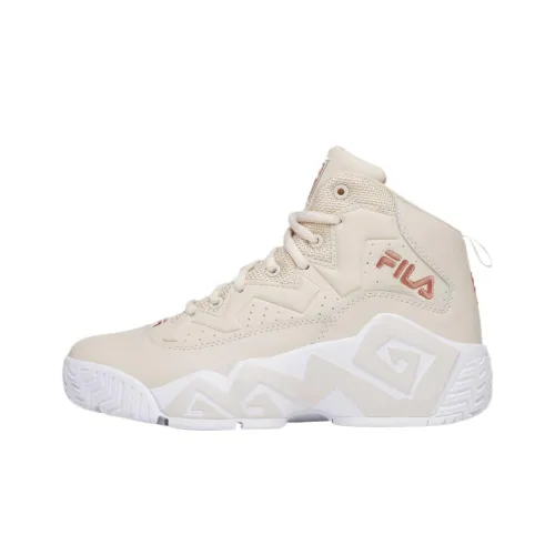 FILA MB High Топ Баскетбольные кроссовки Женские Бежевый
