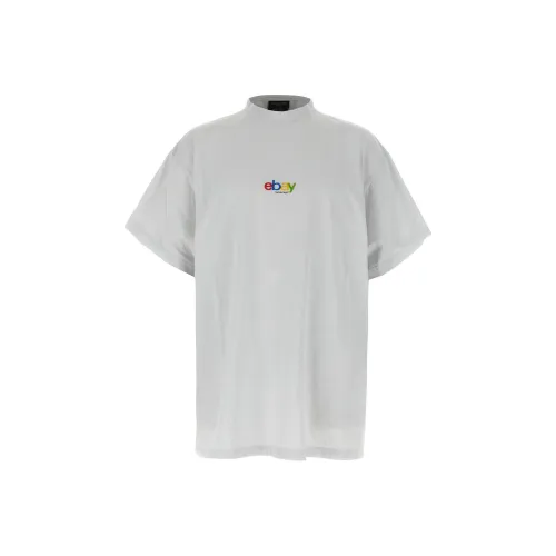 Balenciaga T-Shirt Loose Fit Unisex Gray Баленсиага T-рубашка свободного кроя унисекс серого цвета