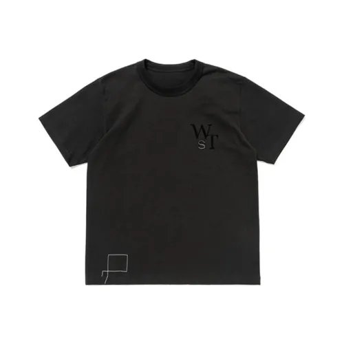 Sacai совместный бренд WTAPS Collaboration Мужская футболка с коротким рукавом