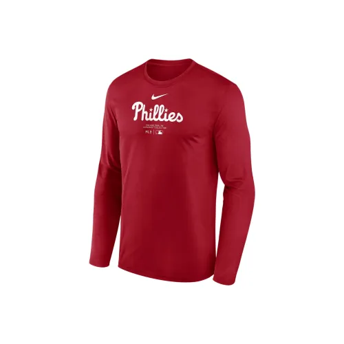 nike Philadelphia Phillies Аутентичная Коллекция Practice T-Shirt Мужская Красная