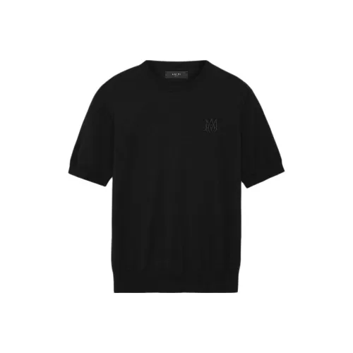 AMIRI Мужские черные футболки