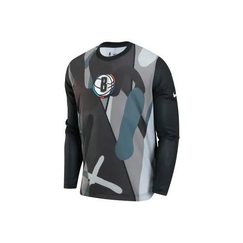 Nike x NBA Brooklyn Nets T-Shirt Мужской Черный