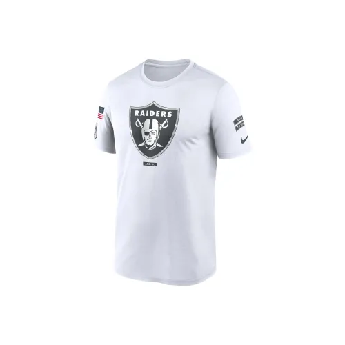 nike Dri FitNFL FW24 Las Vegas Raiders Salute To Service Primary Edge Легенда T Рубашка Мужская Белая