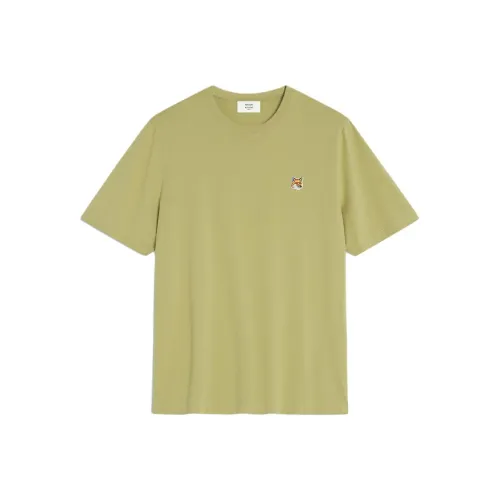 Maison Kitsune SS25 T Рубашка Мужская Холст