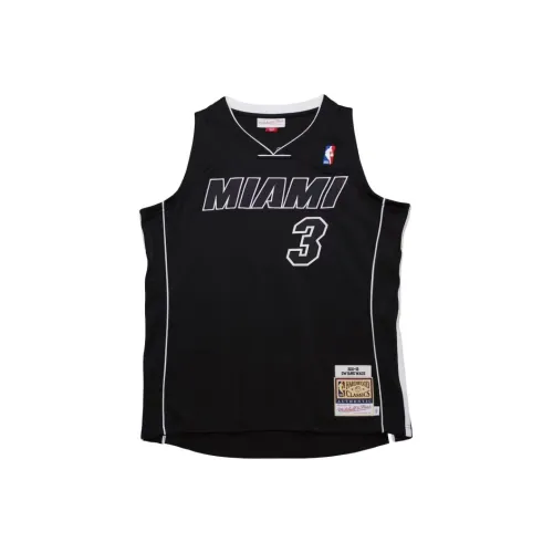 MITCHELL NESS x NBA Miami Heat T-Shirt Мужской Черный