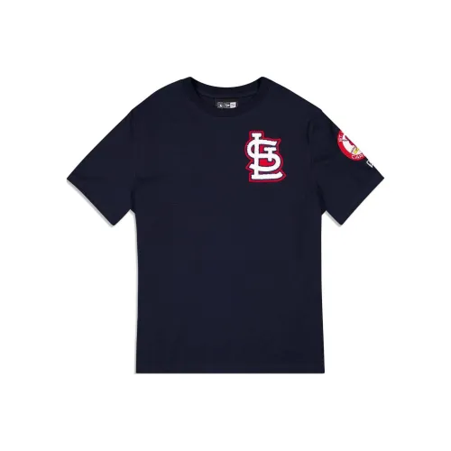 New Era SS24 St. Louis Cardinals T-Shirt Унисекс Морской Синий
