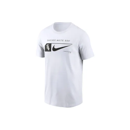 Nike Chicago White Sox Команда Swoosh LOCKUP T-Рубашка Мужская Белая