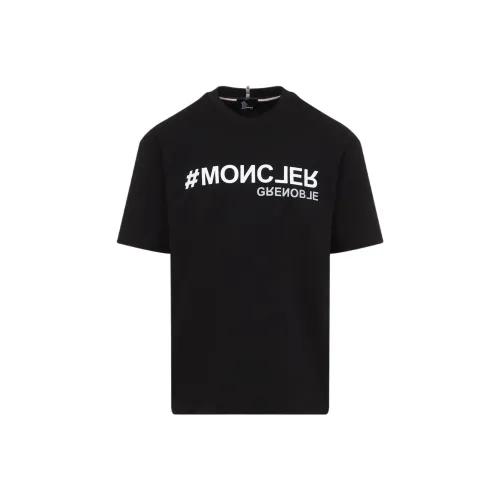Moncler Grenoble Черные Мужские T-рубашки