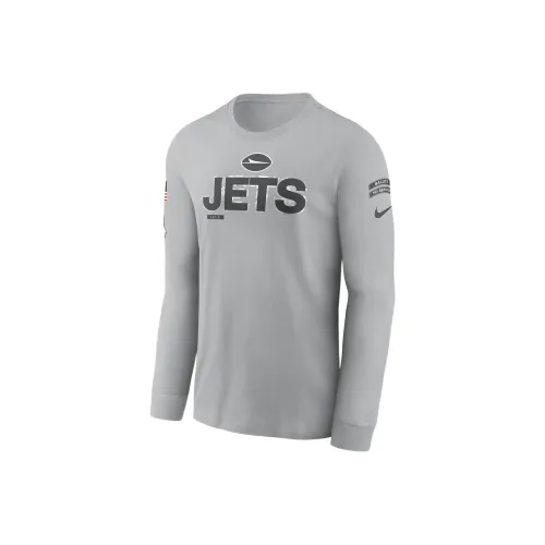nike New York JetsNFL FW24 T-Shirt Мужская Flat Silver