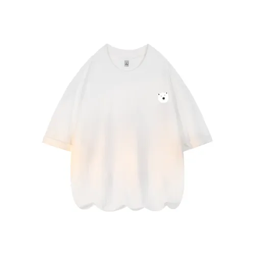 Белый медведь Унисекс Футболка