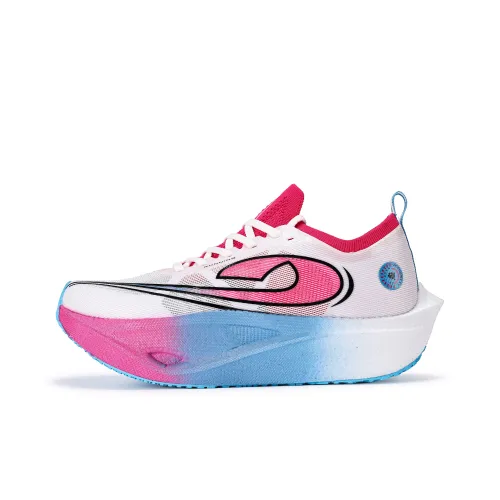 JEANSWEST Амортизация Поддержка Устойчивость к истиранию Низкий Топ Карбоновая плита Беговые кроссовки Унисекс Вишня Sea Chasing Light