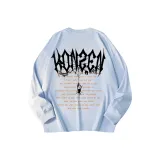 Длинный рукав, цвет далёкий небесный синий