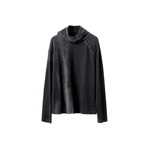 HUANXIANGZHE T-Shirt Унисекс Черный