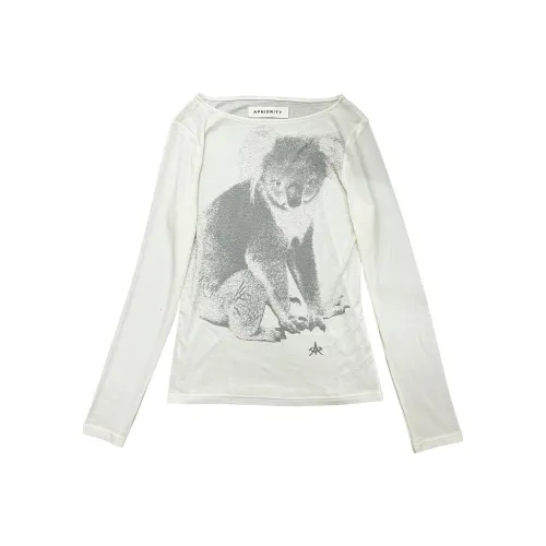 Apriority Clothing Белая Унисекс Футболка
