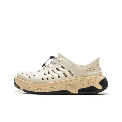 LiNing Pan Gu Trek Slip-resistant Abrasion-resistant Hiking Shoes Unisex Ecru LiNing Pan Gu Trek Противоскользящие Устойчивые к износу Горные ботинки Унисекс Экрю