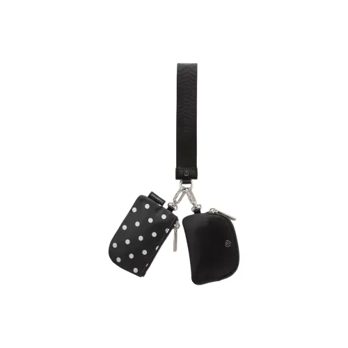 lululemon Нейлон Монетница Женская Черный Белый