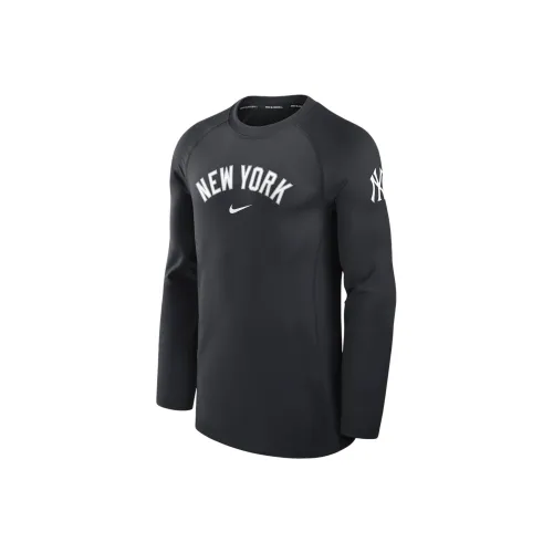 nike New York Yankees Authentic Collection Game Time T-Shirt Men's Black