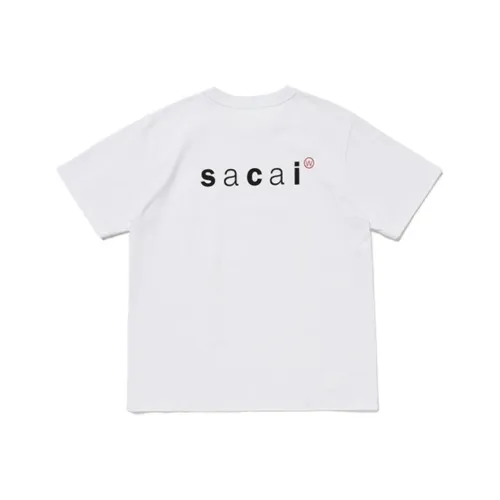 Sacai WTAPS Коллаборация Мужская T-рубашка